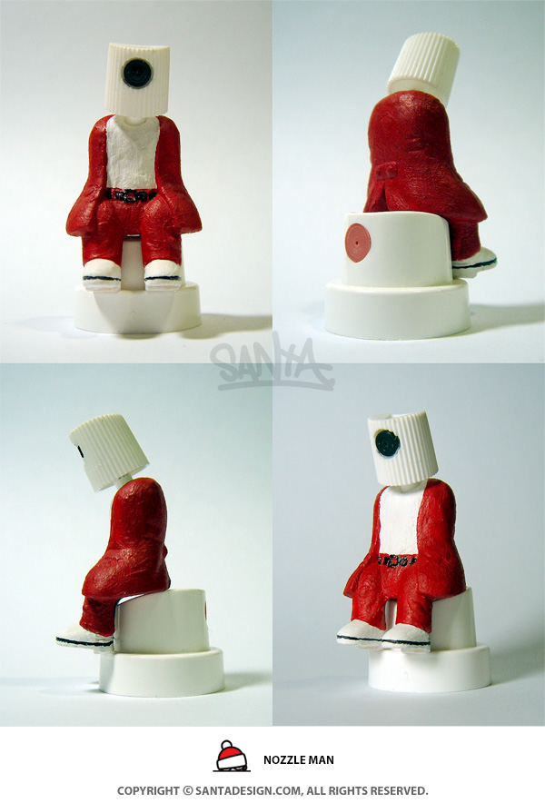 Nozzle Man by Santadesign