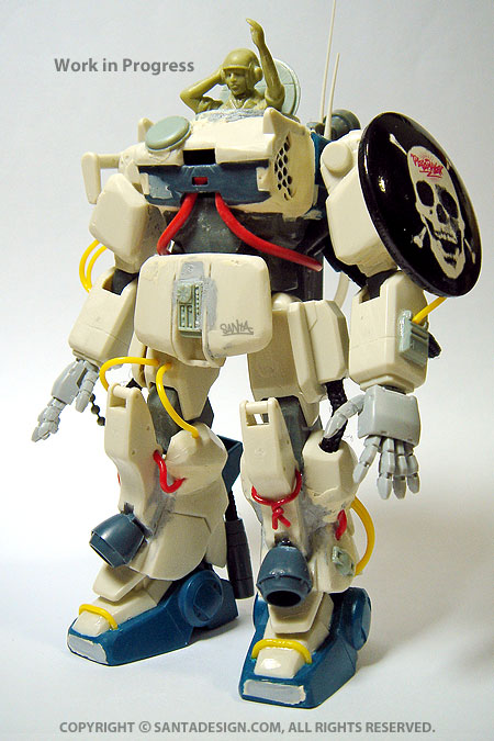 Gundam EZ-8 by SANTA