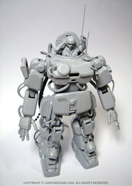 Gundam EZ-8 by SANTA