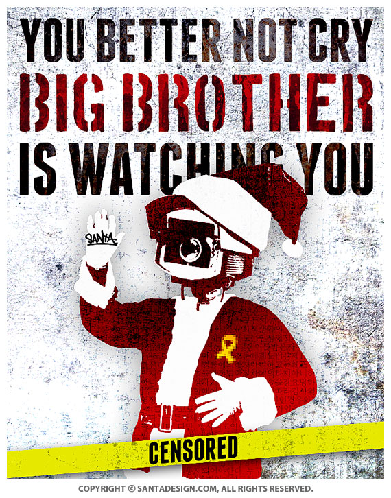 Big Brother is Watching You.